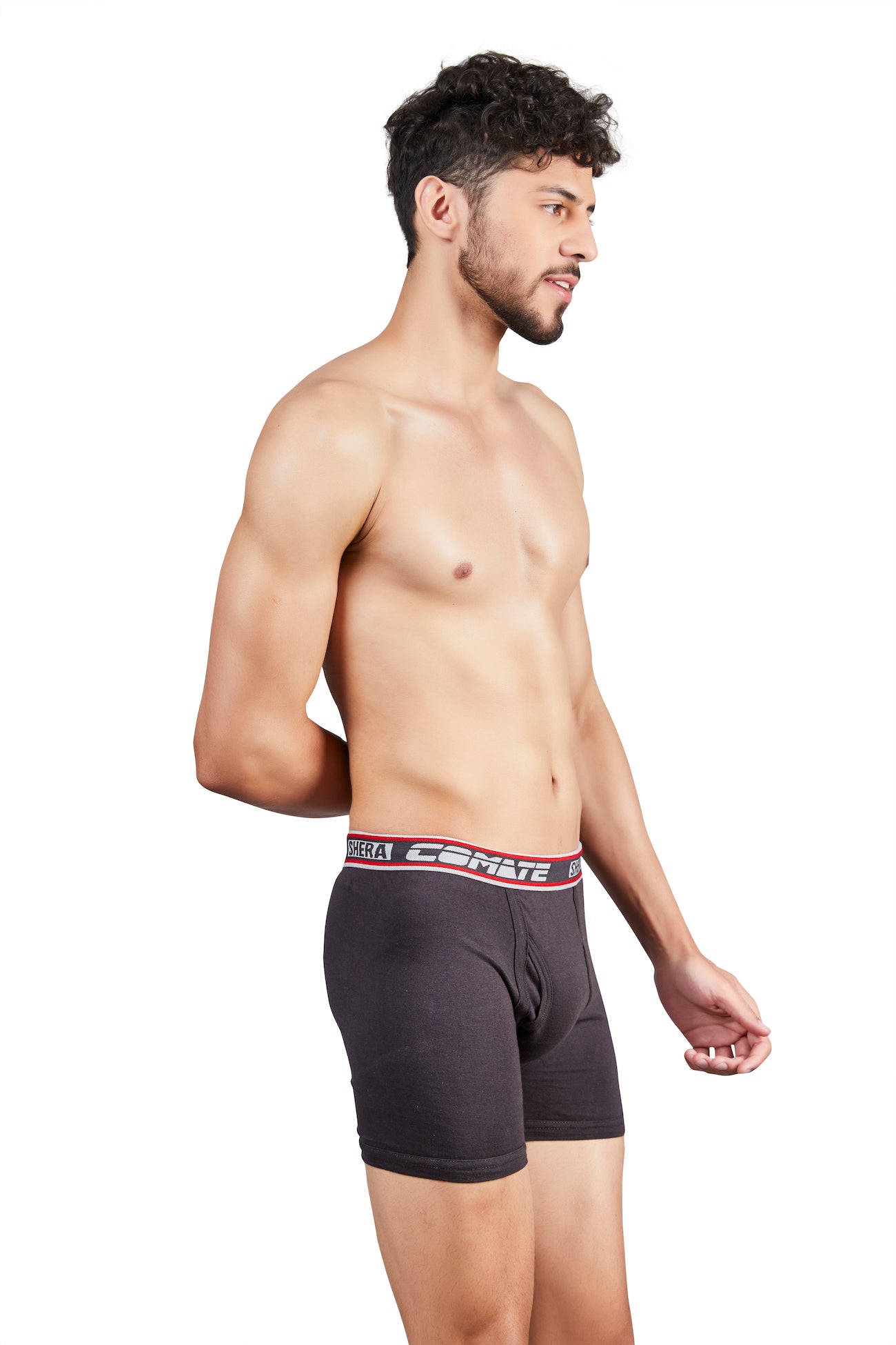 Shera Comate Long Pure Cotton Super Soft & Breathable Solid Long Trunk for Men
