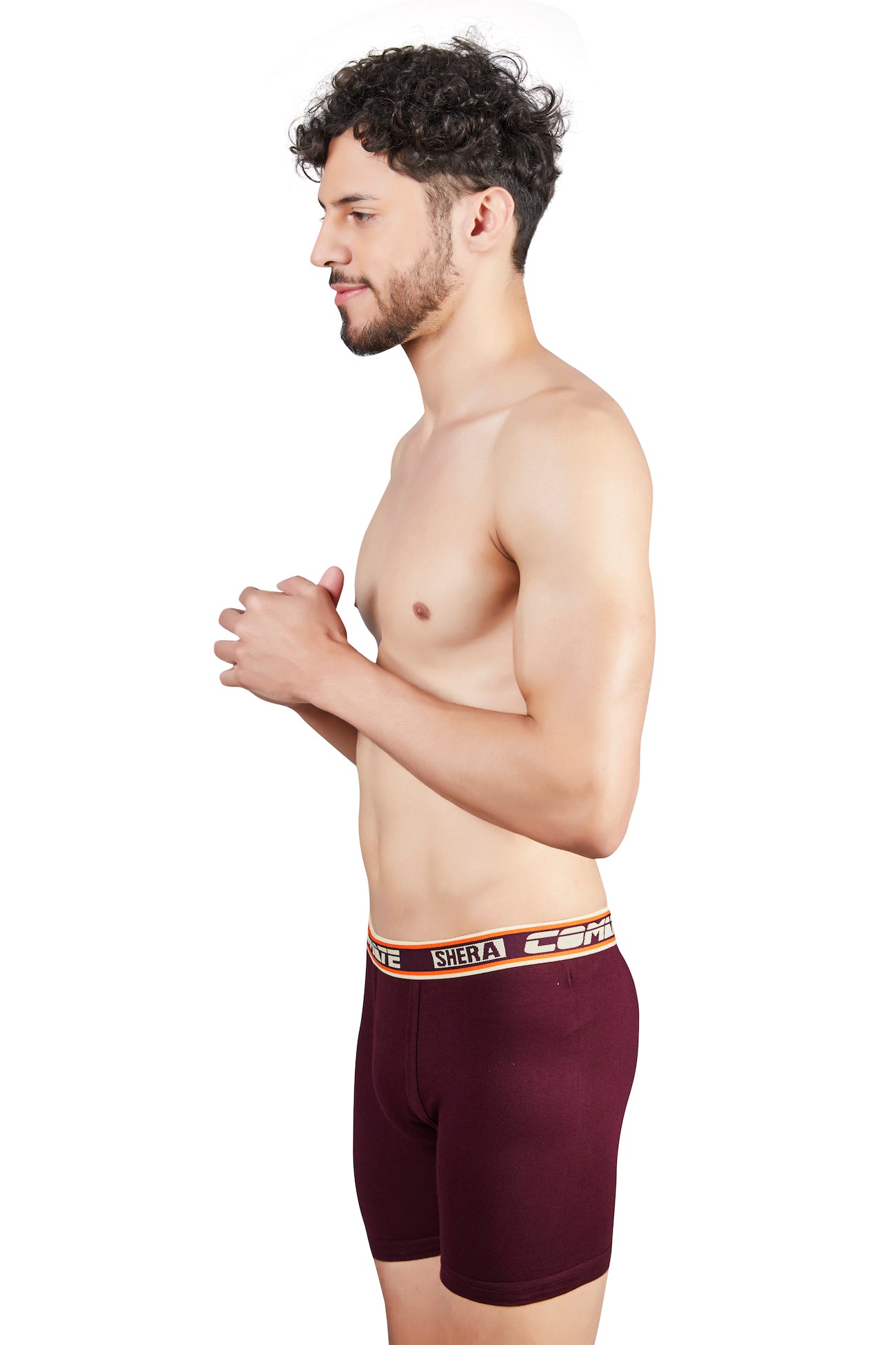 Shera Comate Long Pure Cotton Super Soft & Breathable Solid Long Trunk for Men