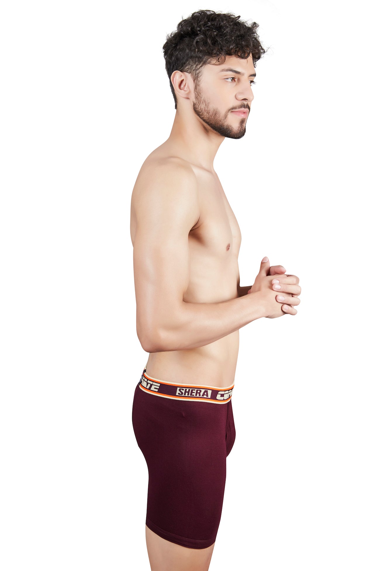 Shera Comate Long Pure Cotton Super Soft & Breathable Solid Long Trunk for Men