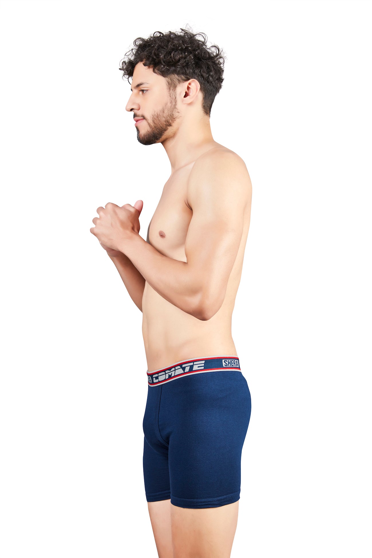 Shera Comate Long Pure Cotton Super Soft & Breathable Solid Long Trunk for Men