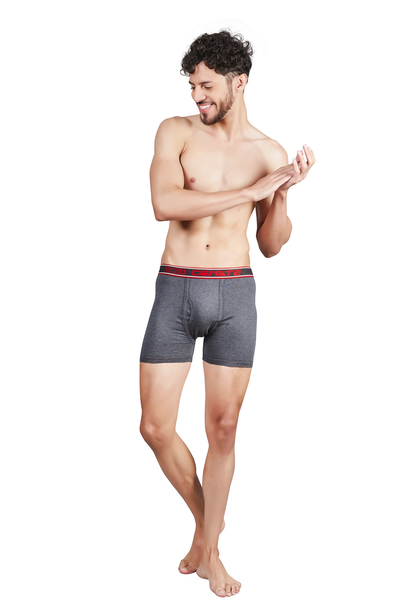 Shera Comate Long Pure Cotton Super Soft & Breathable Solid Long Trunk for Men