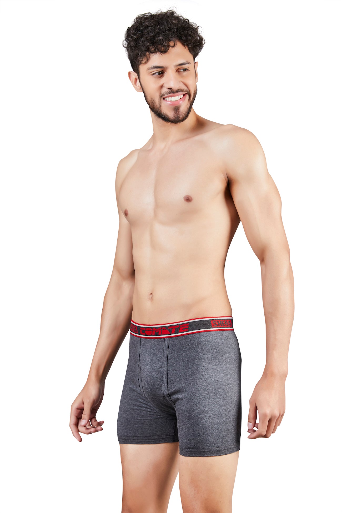 Shera Comate Long Pure Cotton Super Soft & Breathable Solid Long Trunk for Men