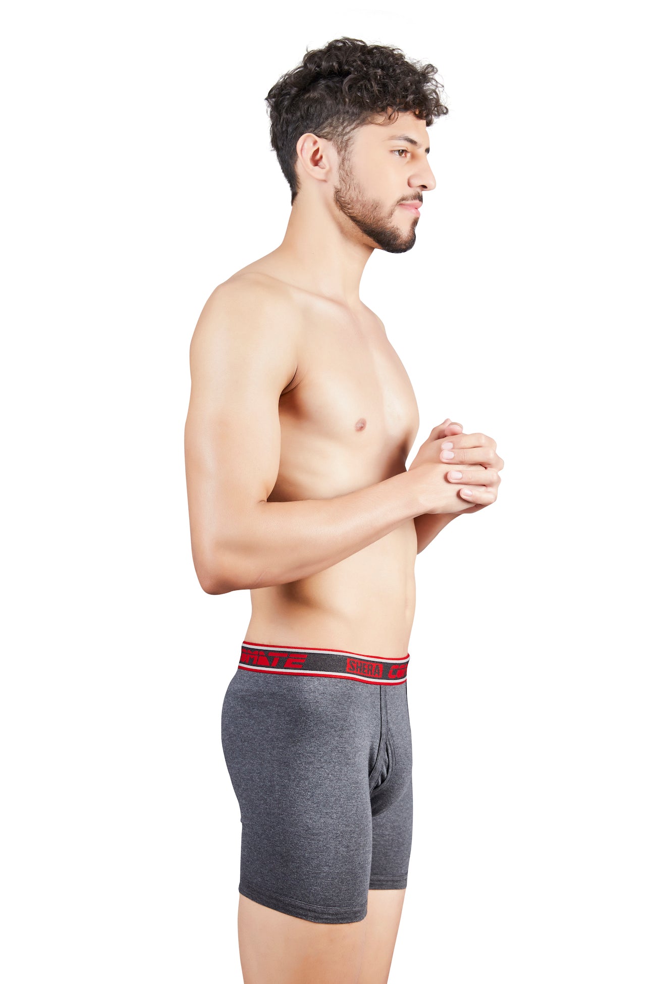 Shera Comate Long Pure Cotton Super Soft & Breathable Solid Long Trunk for Men