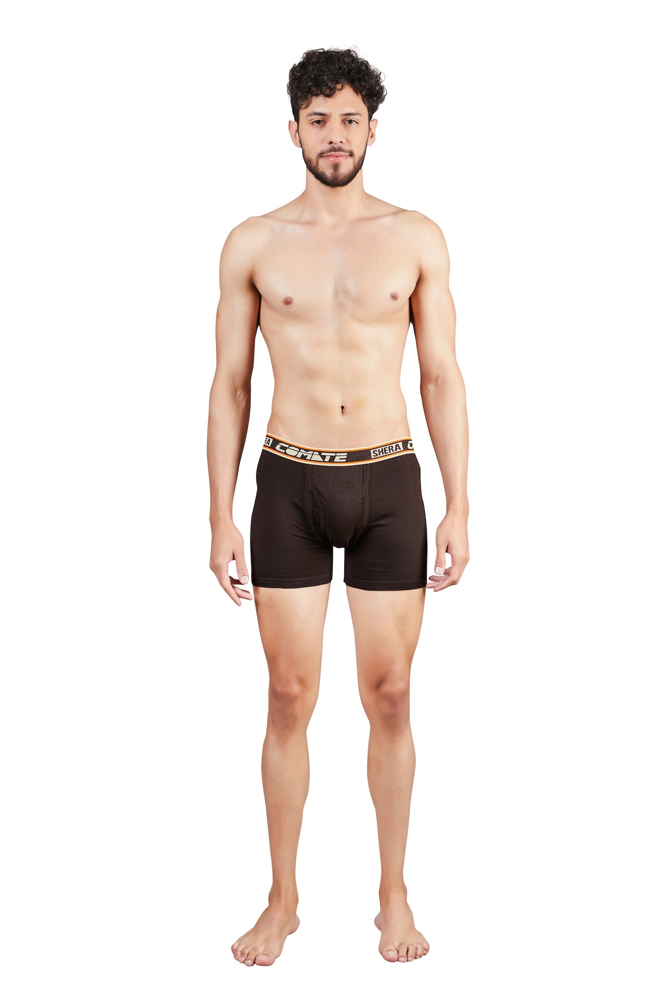 Shera Comate Long Pure Cotton Super Soft & Breathable Solid Long Trunk for Men