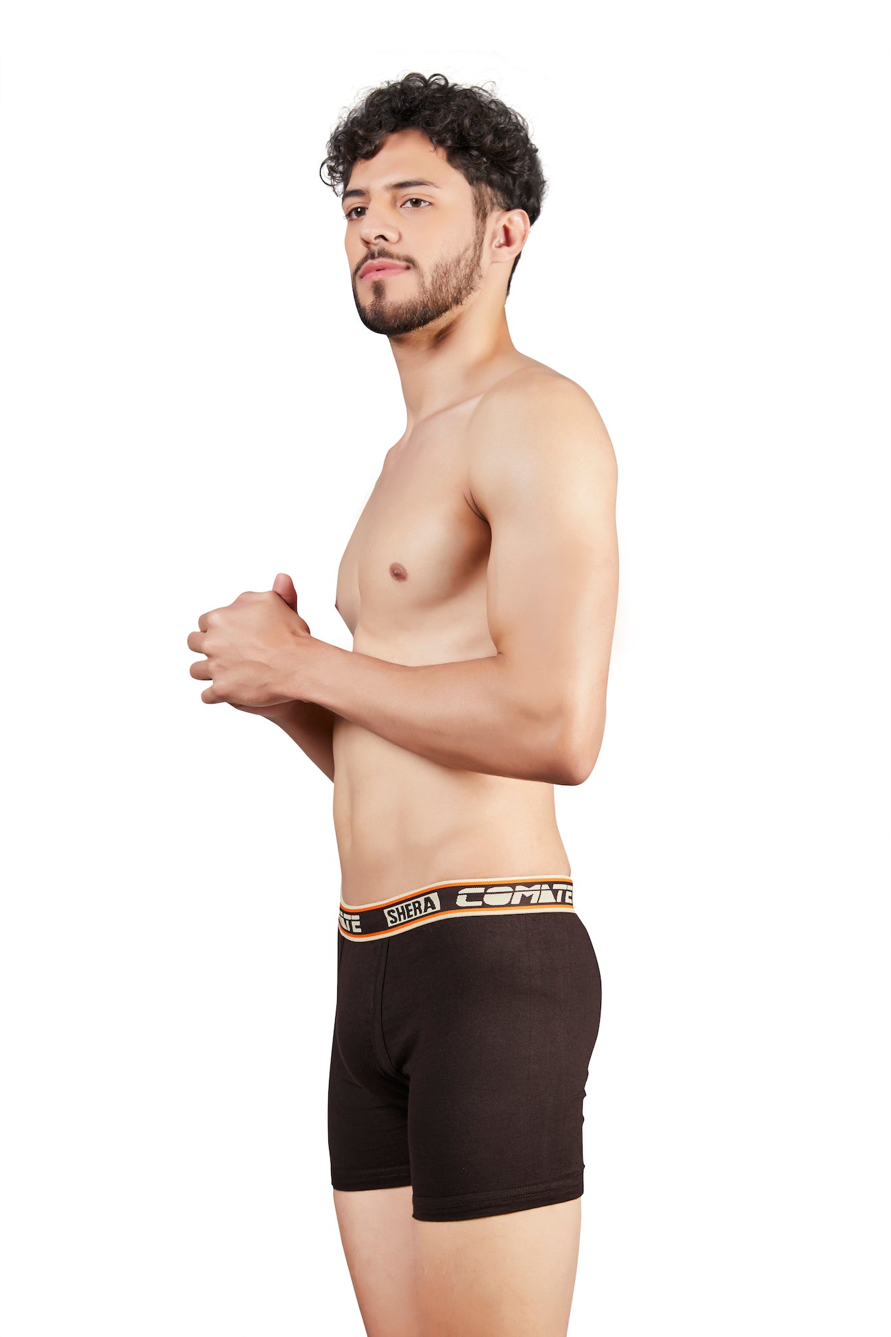 Shera Comate Long Pure Cotton Super Soft & Breathable Solid Long Trunk for Men