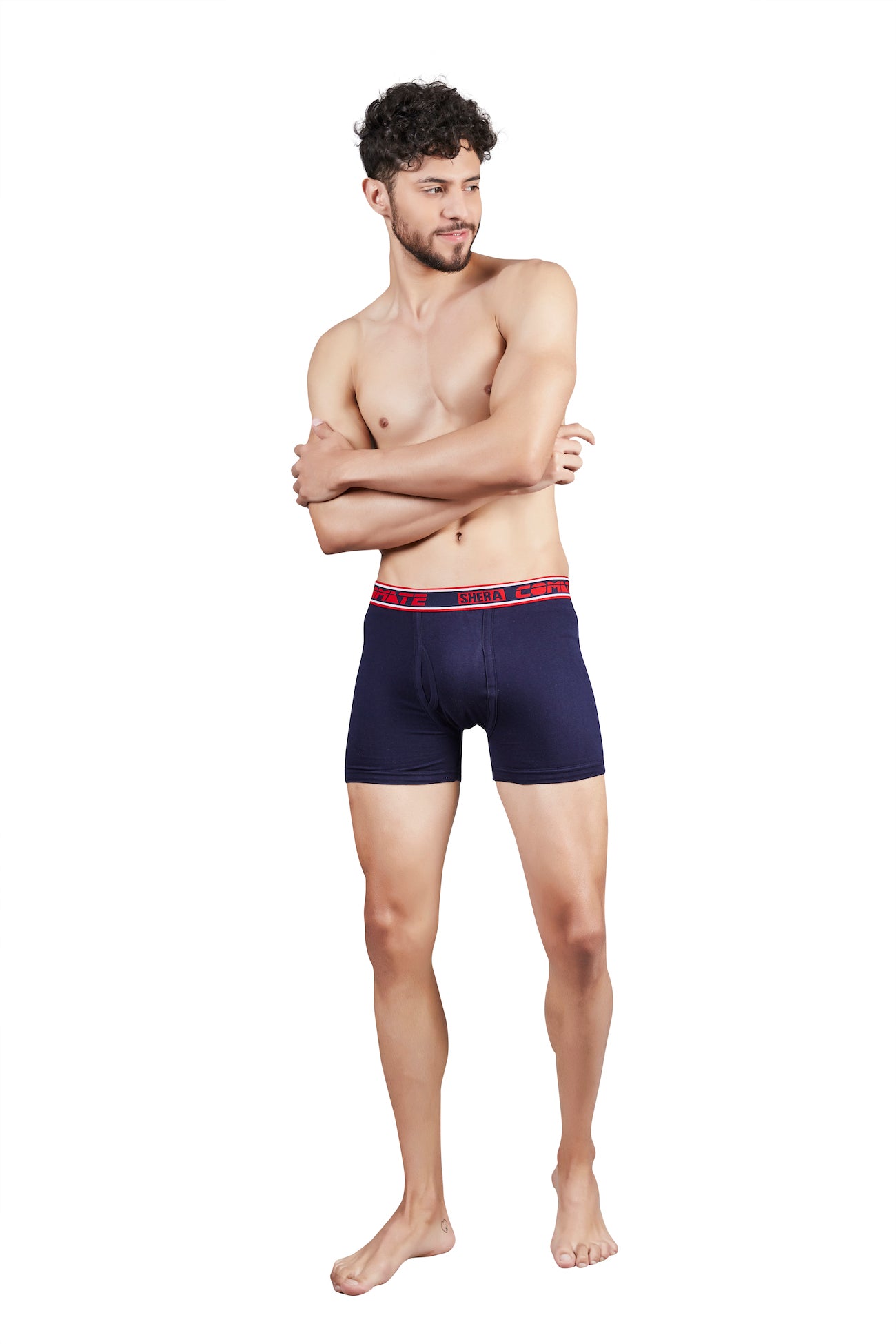 Shera Comate Long Pure Cotton Super Soft & Breathable Solid Long Trunk for Men