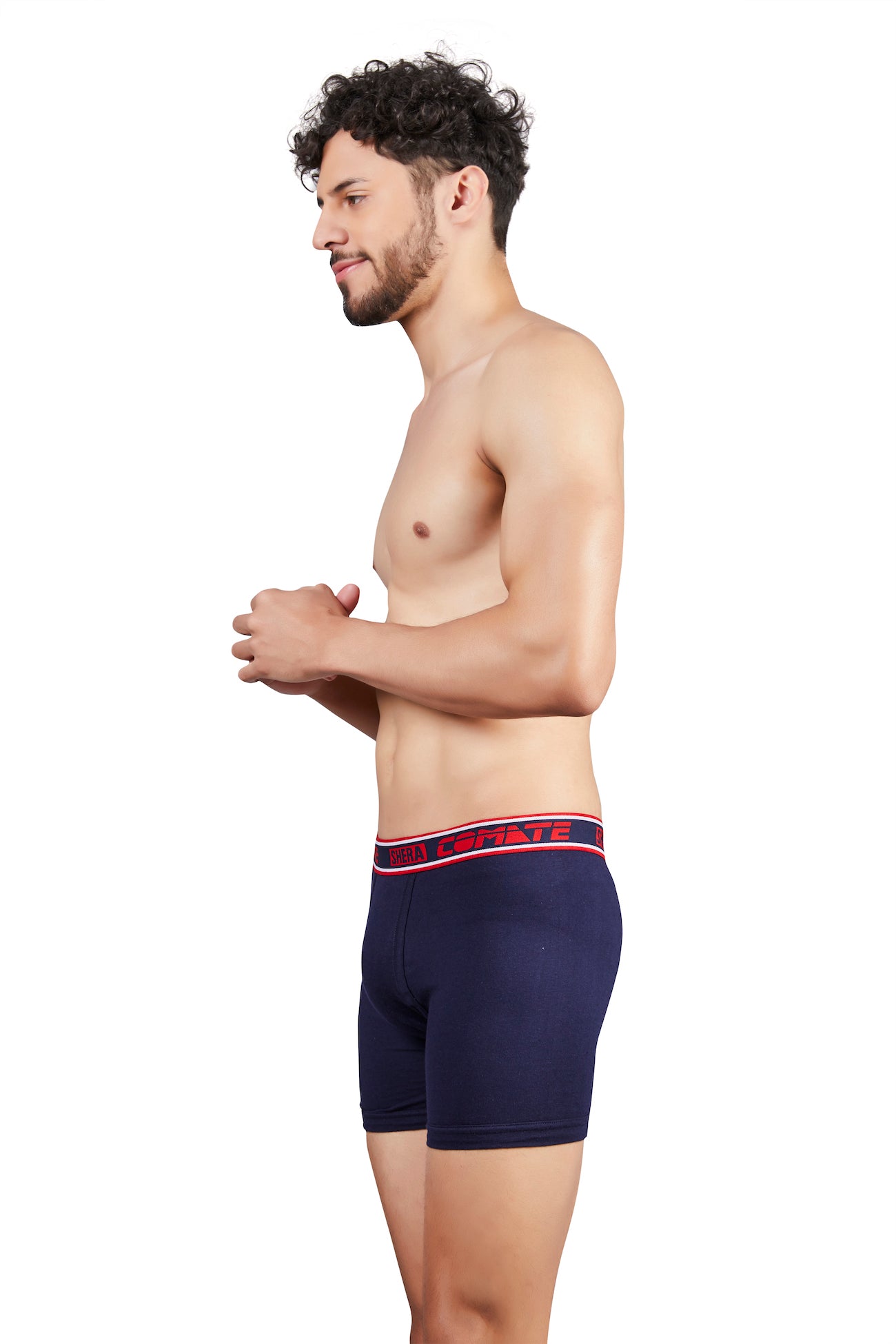 Shera Comate Long Pure Cotton Super Soft & Breathable Solid Long Trunk for Men