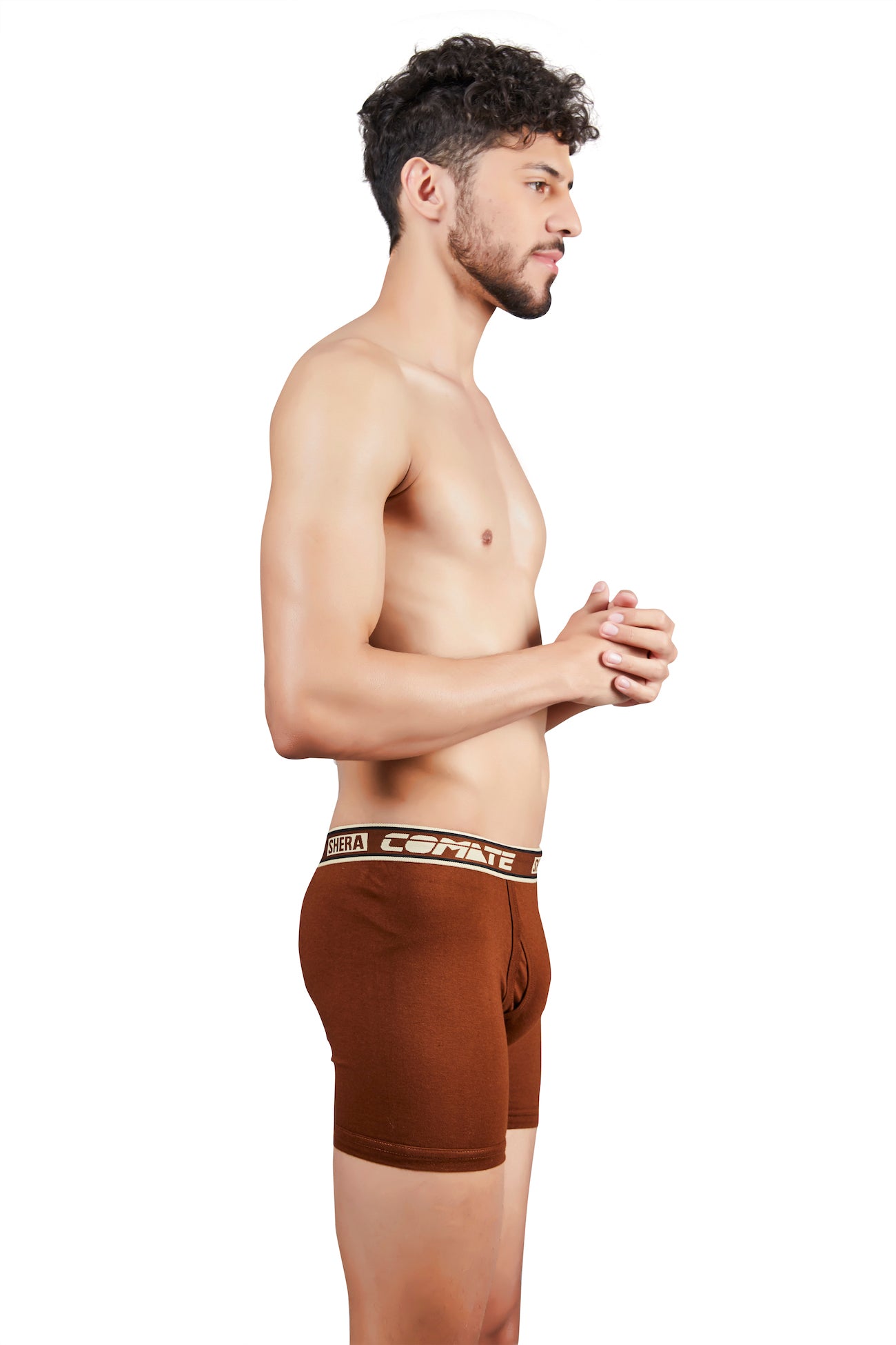 Shera Comate Long Pure Cotton Super Soft & Breathable Solid Long Trunk for Men