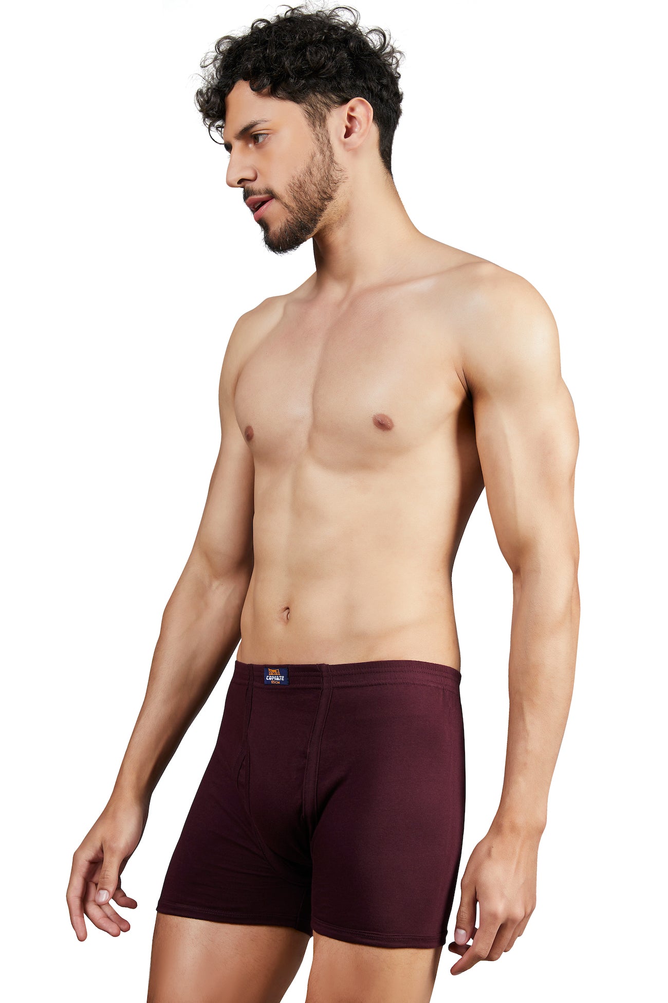 Comate Long Comate Pure Cotton Breathable, Super Soft Solid Long Trun