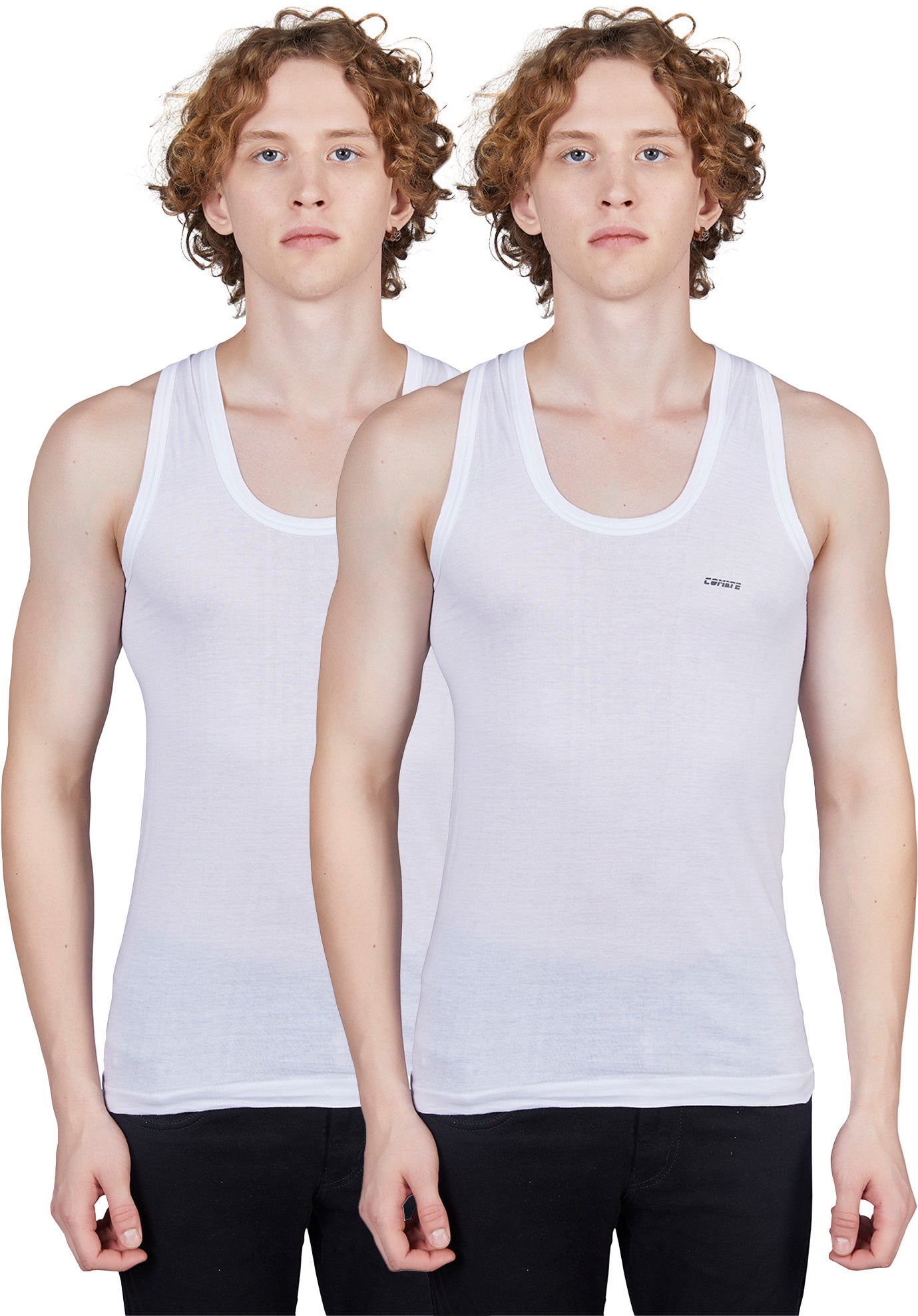 Shera Men's Cotton Half Sleeve Vest - Airflow Fabric, Lightweight and Comfortable