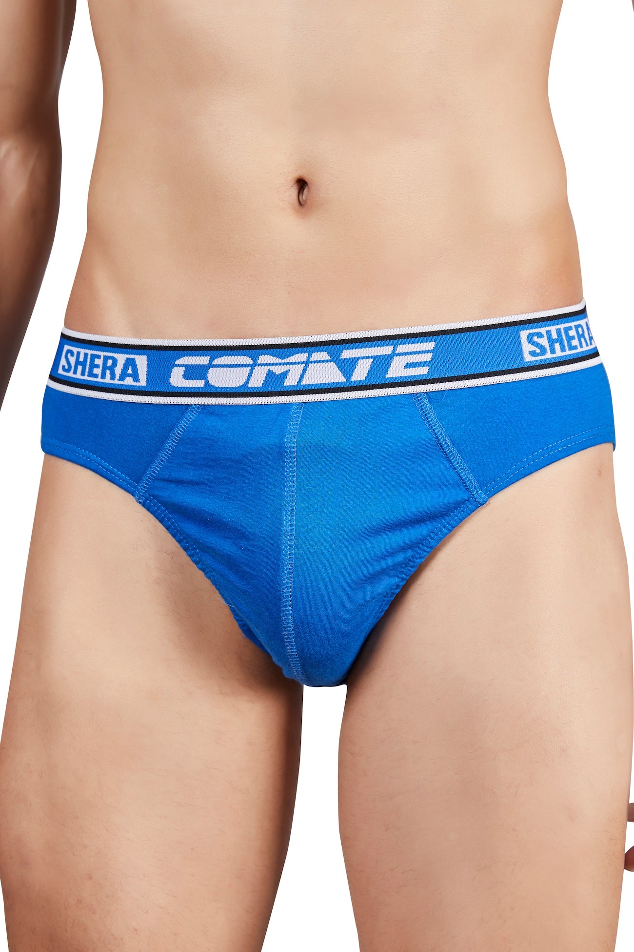 Shera Comate Pure Cotton Super Soft & Breathable Solid Hi Cut Brief