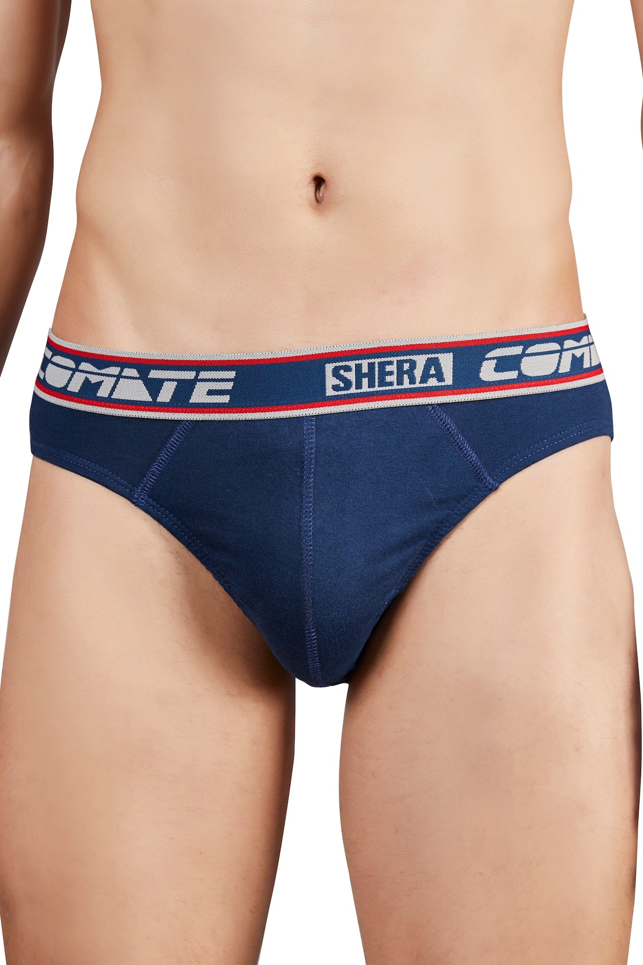 Shera Comate Pure Cotton Super Soft & Breathable Solid Hi Cut Brief
