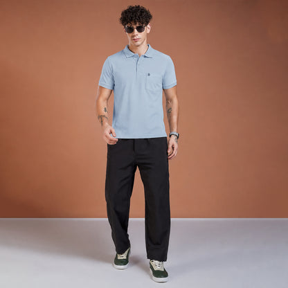 Men's Imported Tencel Polo T-Shirt