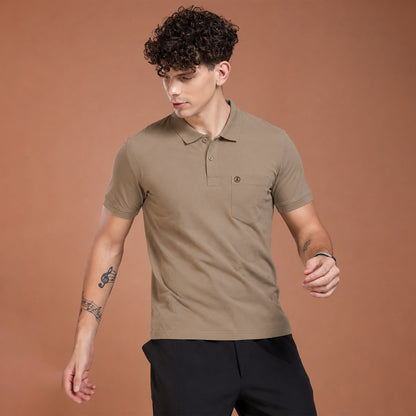 Men's Imported Tencel Polo T-Shirt