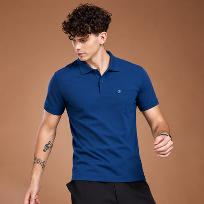 Men's Imported Tencel Polo T-Shirt