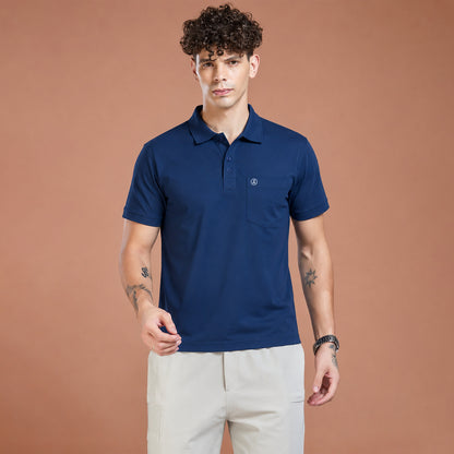 Men's Imported Tencel Polo T-Shirt