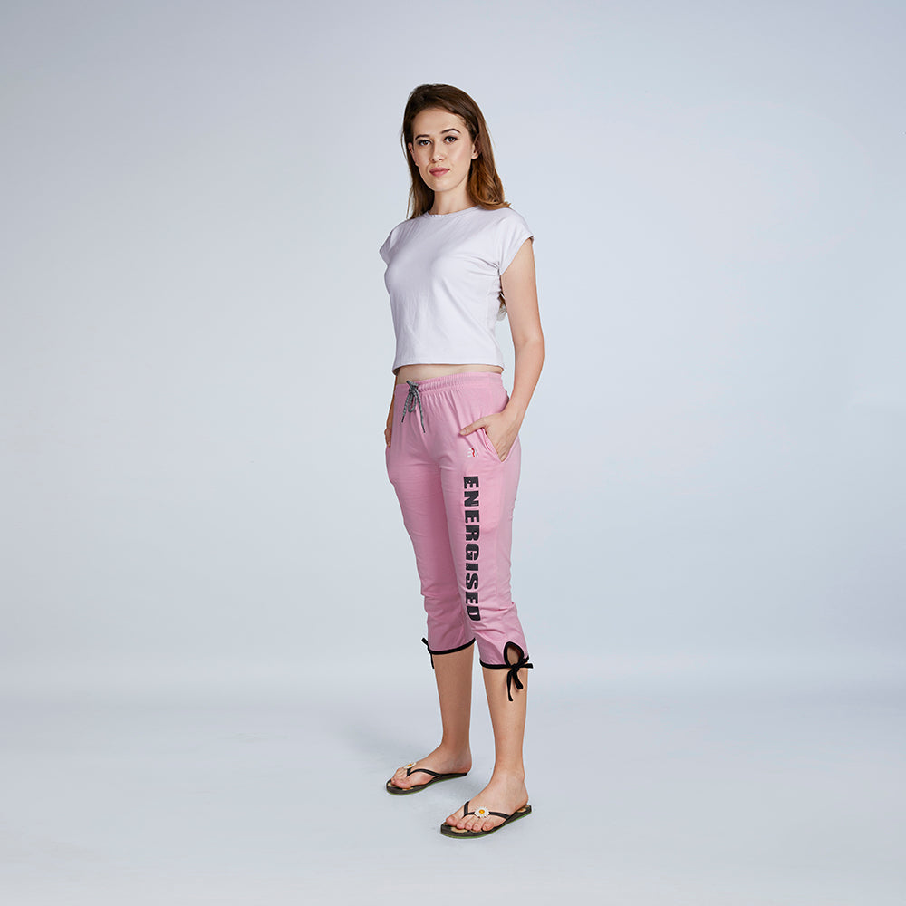 Era Women's Pink Energised Capri