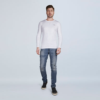 ERA Solid Men's Full Sleeve Round Neck T-Shirt