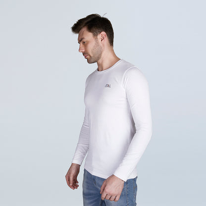 ERA Solid Men's Full Sleeve Round Neck T-Shirt