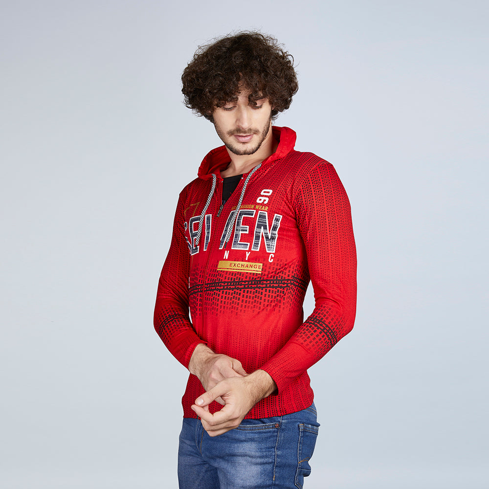 Men's Red Designer Hoodies (test)