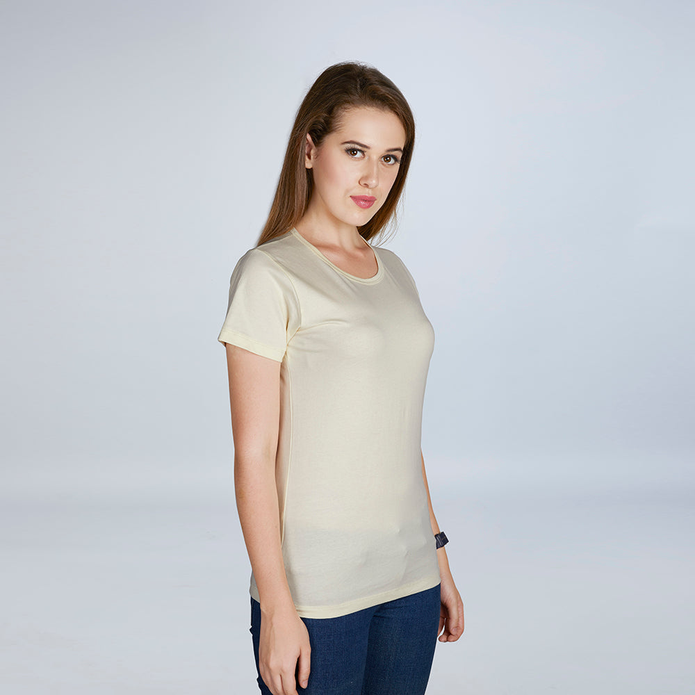 Women's Full Sleeve Round Neck Plain T-Shirt