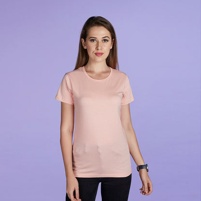 Women's Full Sleeve Round Neck Plain T-Shirt