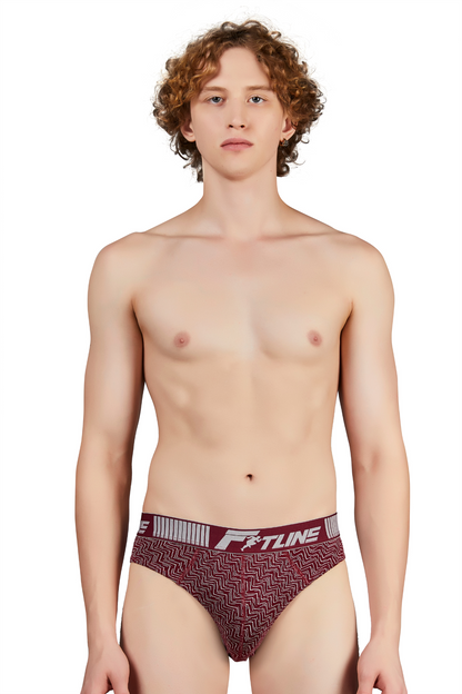 Shera Fitline Pure cotton super soft & breathable Printed Hi cut Briefs