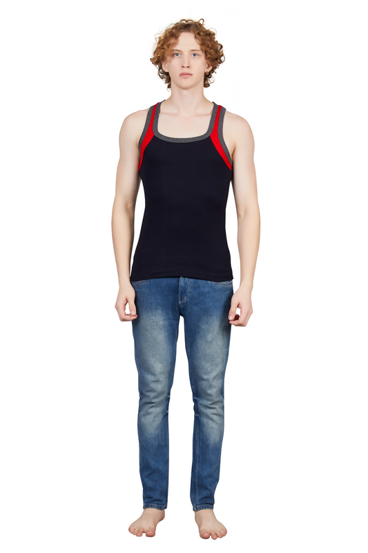 Shera Fitline Pure Cotton Gym wear Vest