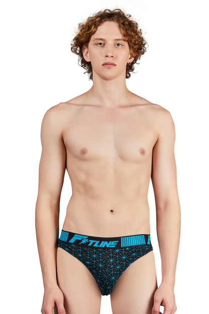 Shera Fitline Pure cotton super soft & breathable Printed Hi cut Briefs