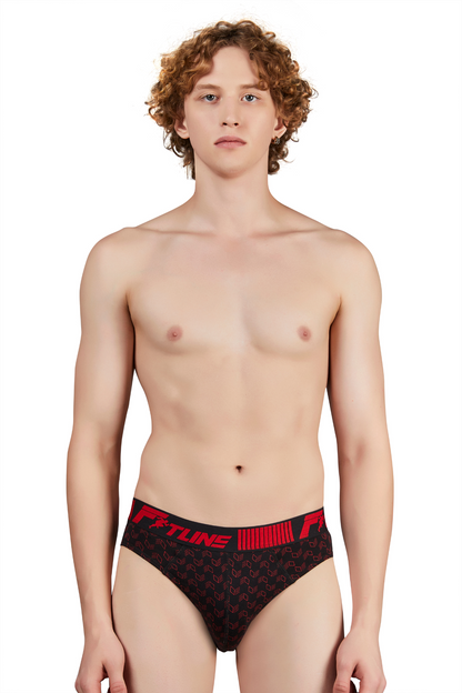 Shera Fitline Pure cotton super soft & breathable Printed Hi cut Briefs