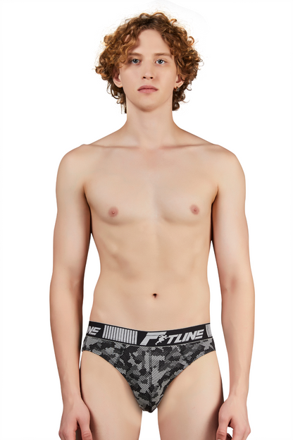 Shera Fitline Pure cotton super soft & breathable Printed Hi cut Briefs