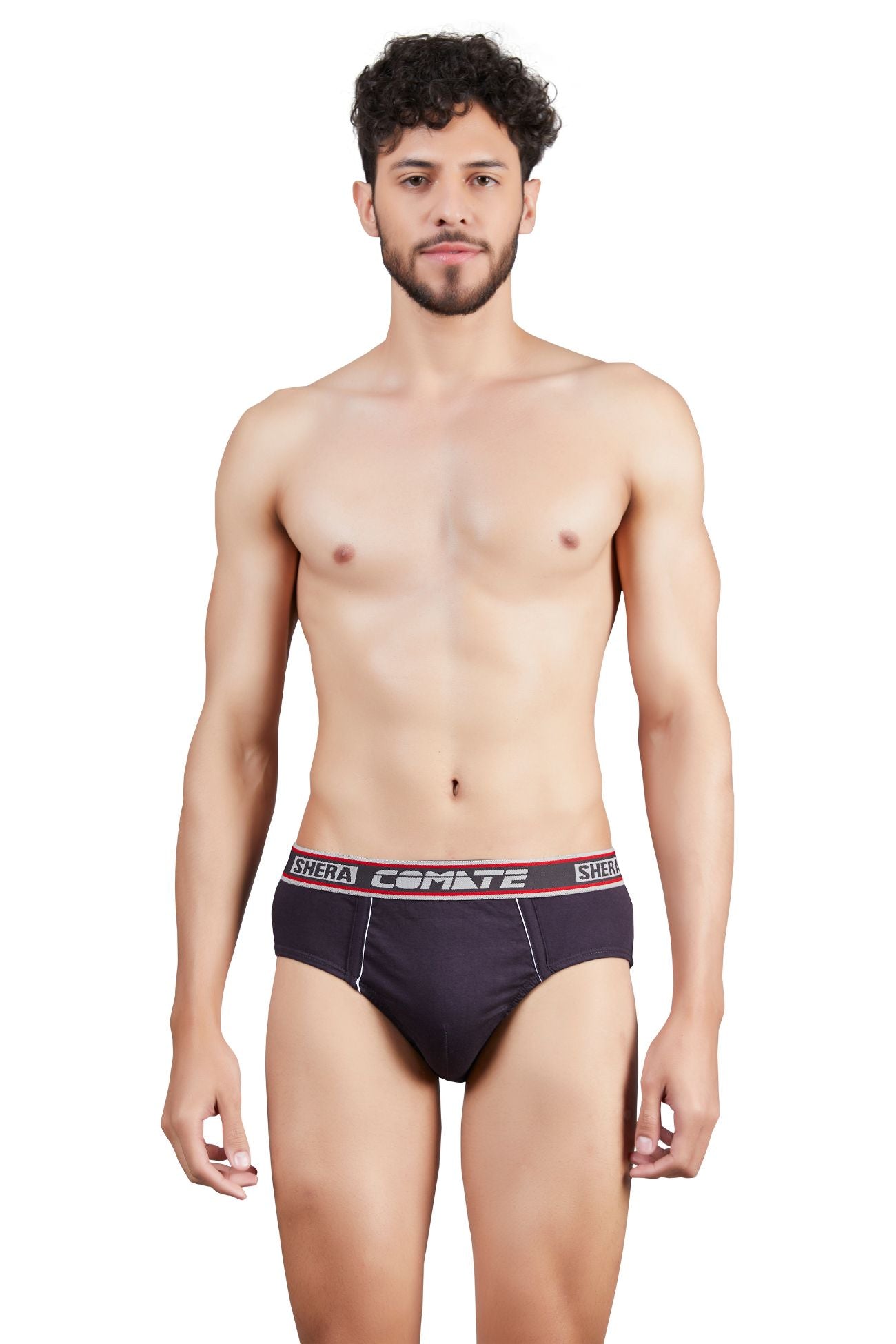 Shera Smart Cut Smart Pure Cotton Super Soft & Breathable Solid Cut Brief