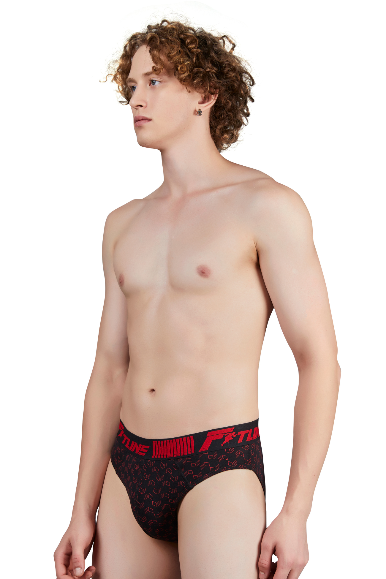 Shera Fitline Pure cotton super soft & breathable Printed Hi cut Briefs