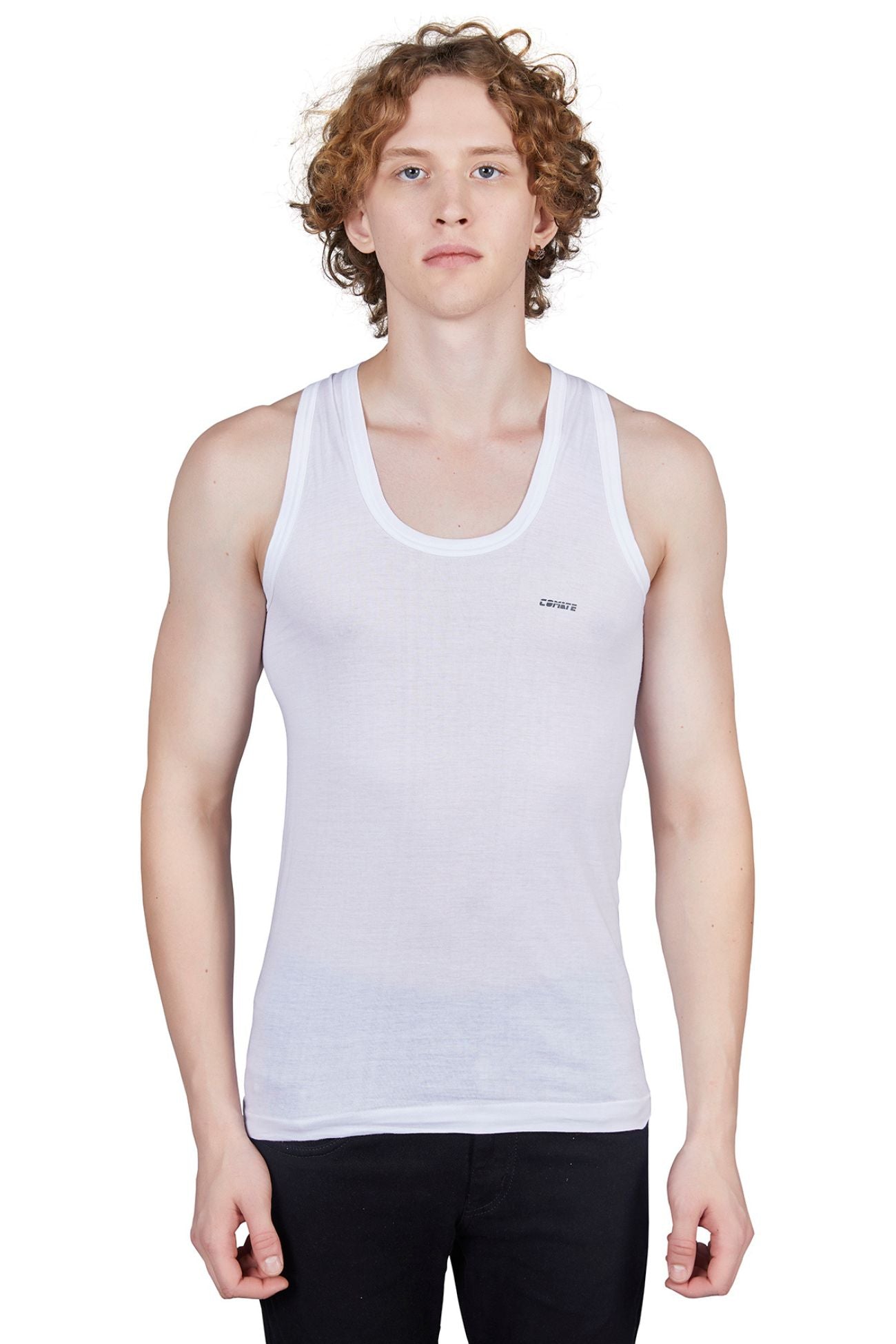 Men's Cotton Half Sleeve Vest - Airflow Fabric, Lightweight and Comfortable