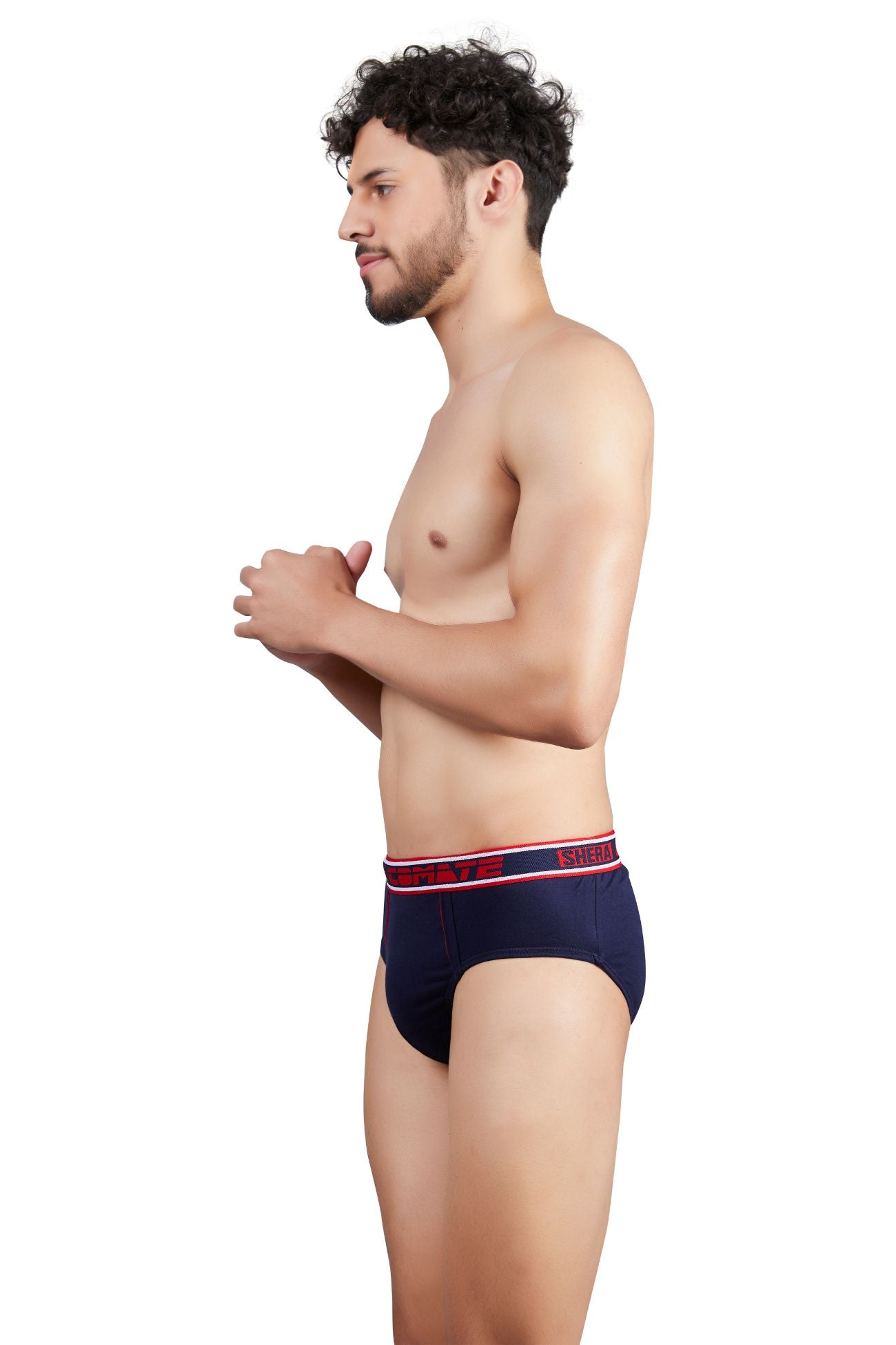 Shera Smart Cut Smart Pure Cotton Super Soft & Breathable Solid Cut Brief