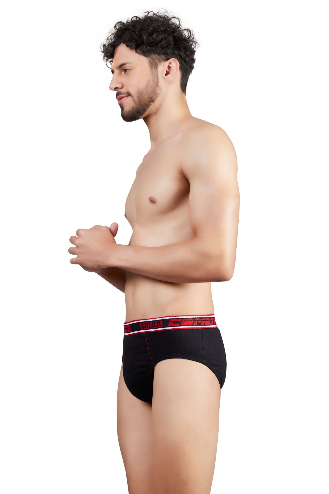 Shera Smart Cut Smart Pure Cotton Super Soft & Breathable Solid Cut Brief