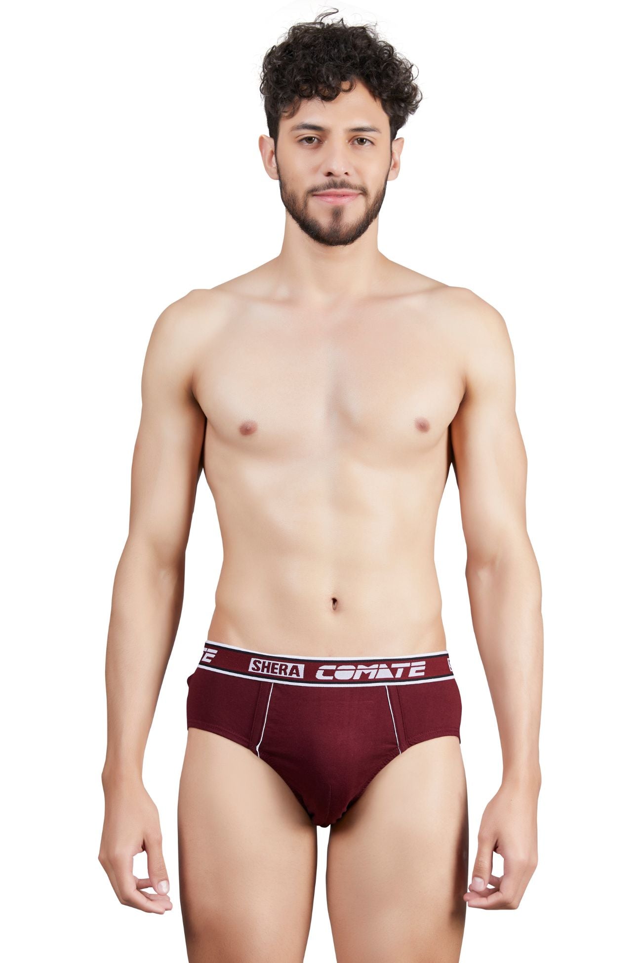 Shera Smart Cut Smart Pure Cotton Super Soft & Breathable Solid Cut Brief