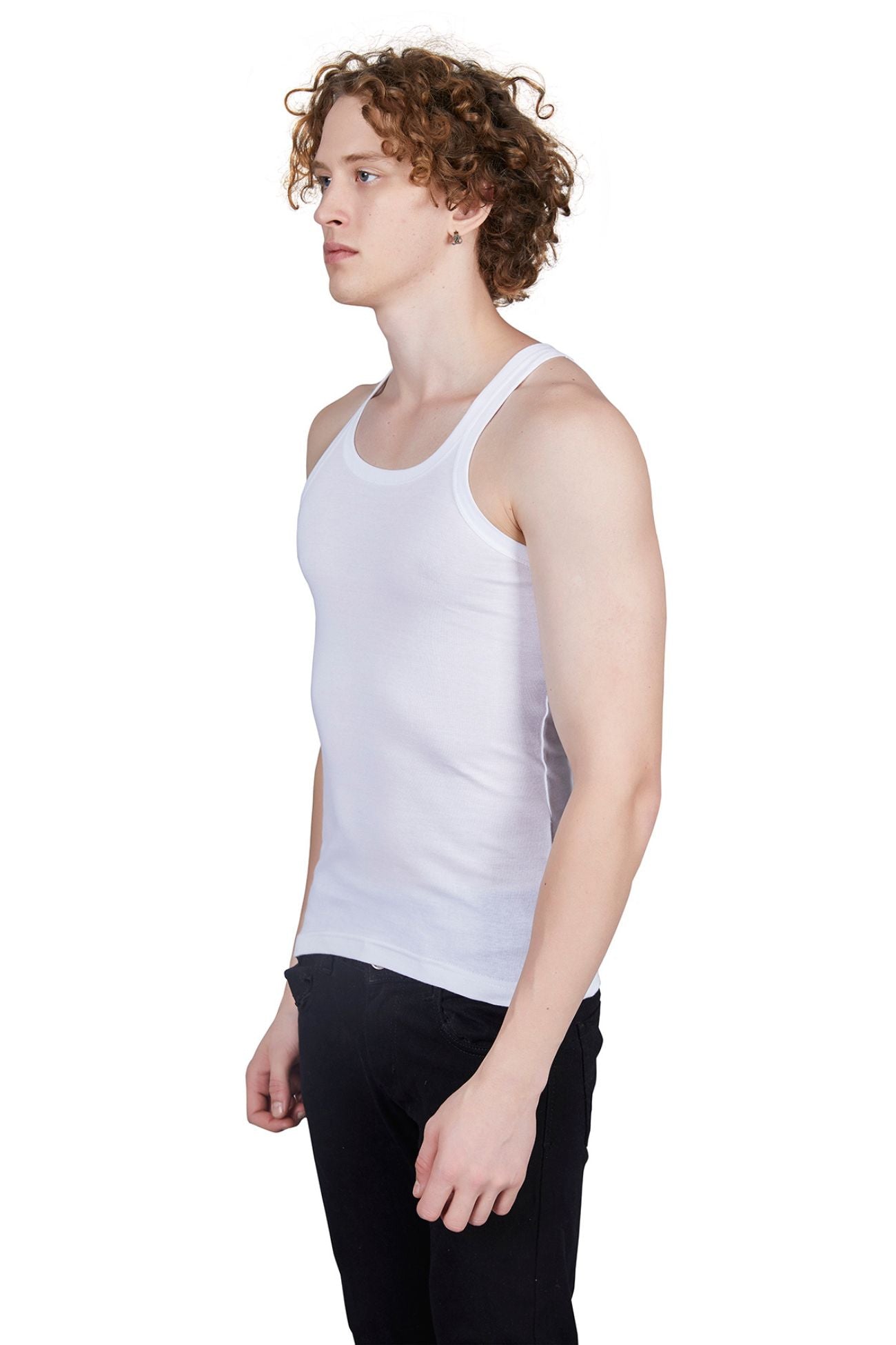 Shera Men's Cotton Sleeveless Vest - Airflow Fabric, Lightweight and Comfortable