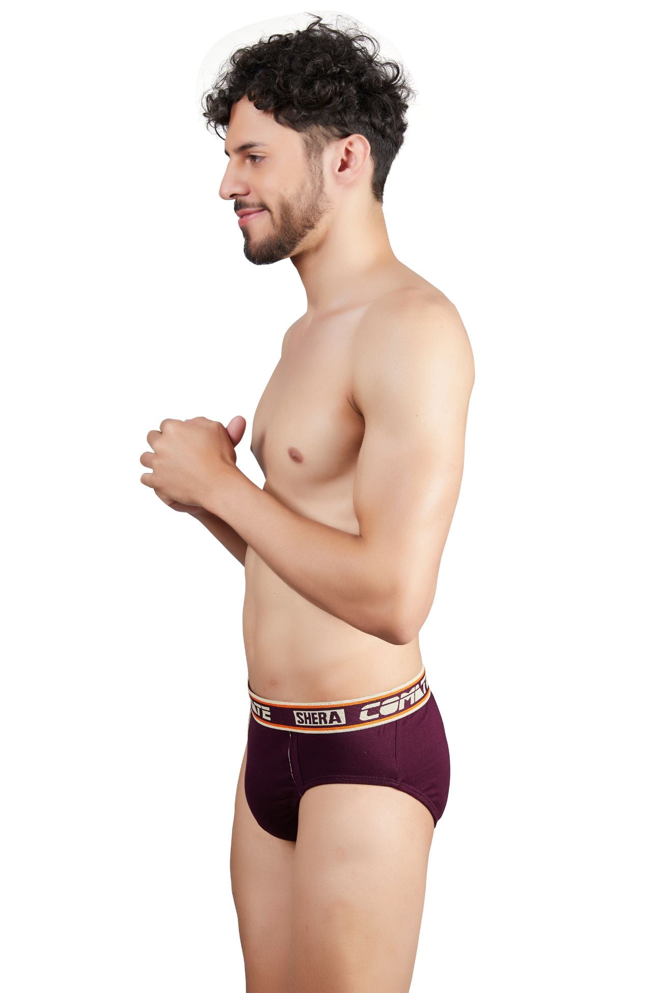 Shera Smart Cut Smart Pure Cotton Super Soft & Breathable Solid Cut Brief