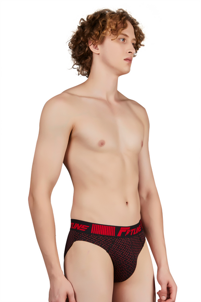 Shera Fitline Pure cotton super soft & breathable Printed Hi cut Briefs