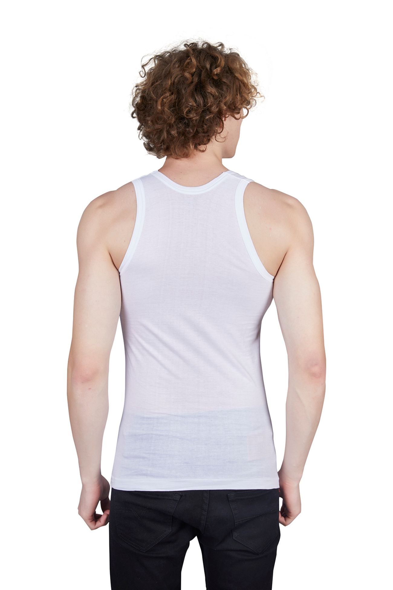 Men's Cotton Half Sleeve Vest - Airflow Fabric, Lightweight and Comfortable