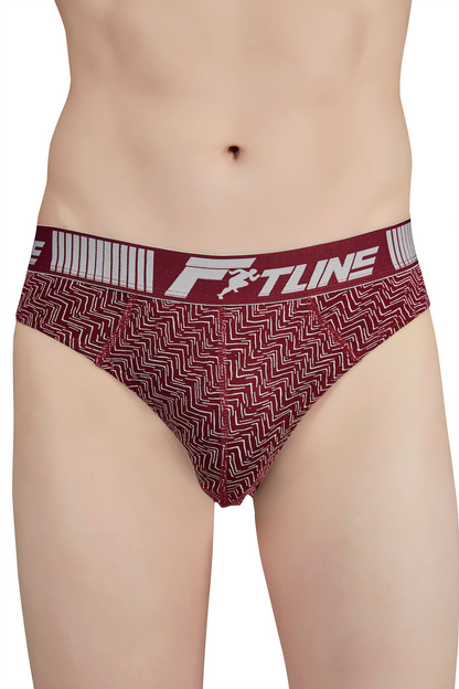 Shera Fitline Pure cotton super soft & breathable Printed Hi cut Briefs