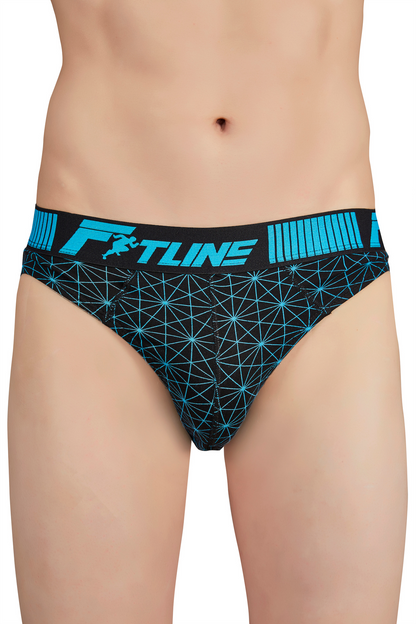 Shera Fitline Pure cotton super soft & breathable Printed Hi cut Briefs