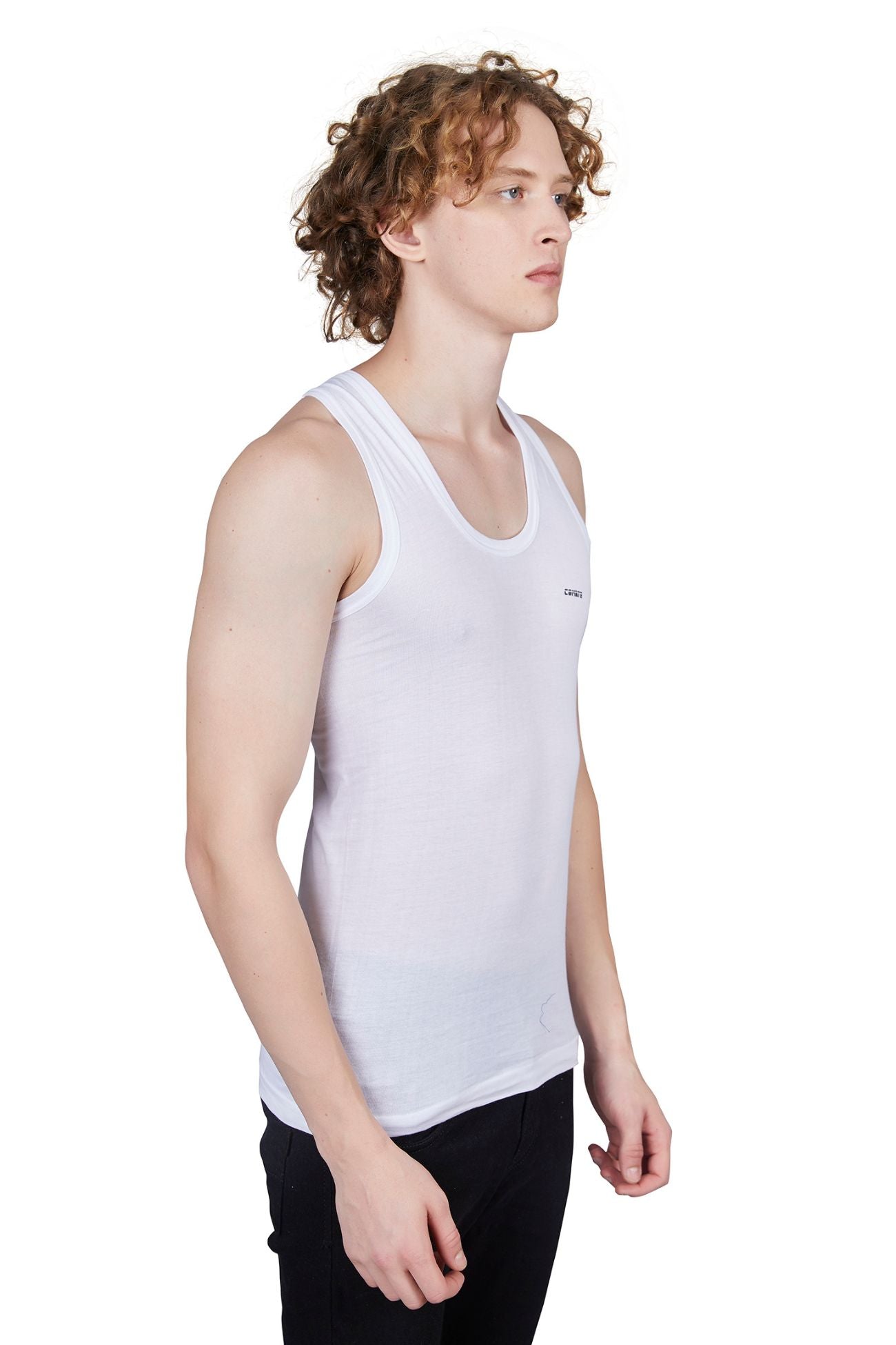 Men's Cotton Half Sleeve Vest - Airflow Fabric, Lightweight and Comfortable