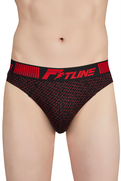 Shera Fitline Pure cotton super soft & breathable Printed Hi cut Briefs