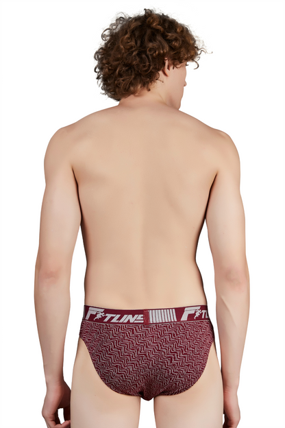 Shera Fitline Pure cotton super soft & breathable Printed Hi cut Briefs