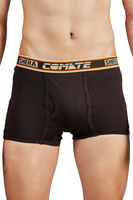 Shera Comate Pure Cotton Super Soft & Breathable Solid Mini Trunks