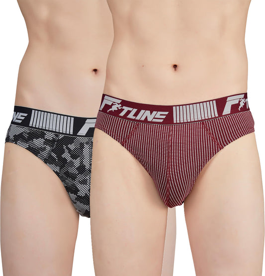 Shera Fitline Pure cotton super soft & breathable Printed Hi cut Briefs